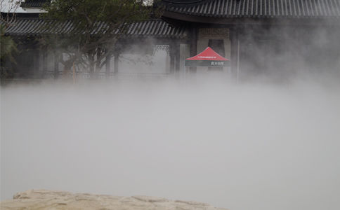 人工景观造雾的形成原理是怎么样的？